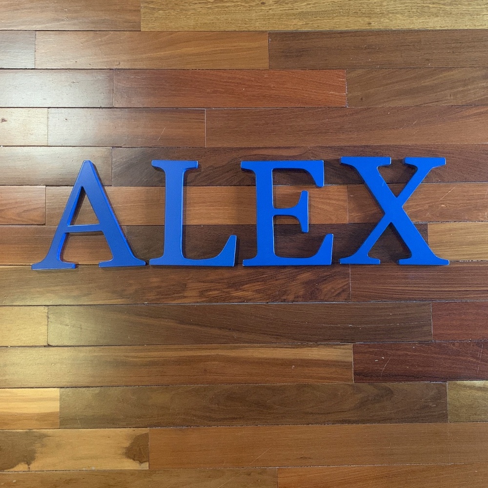 Wall Letters - ALEX